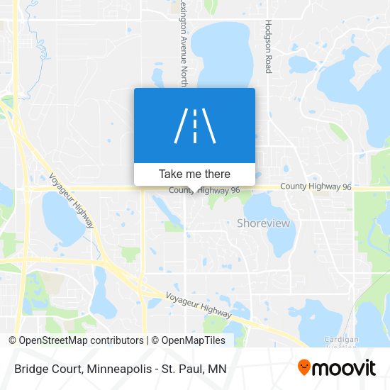 Mapa de Bridge Court