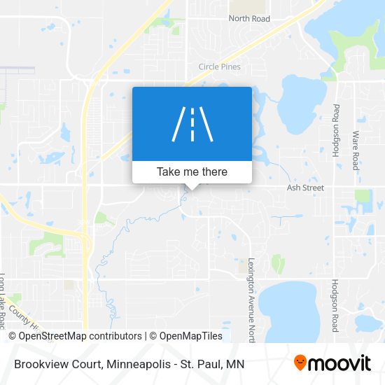 Brookview Court map