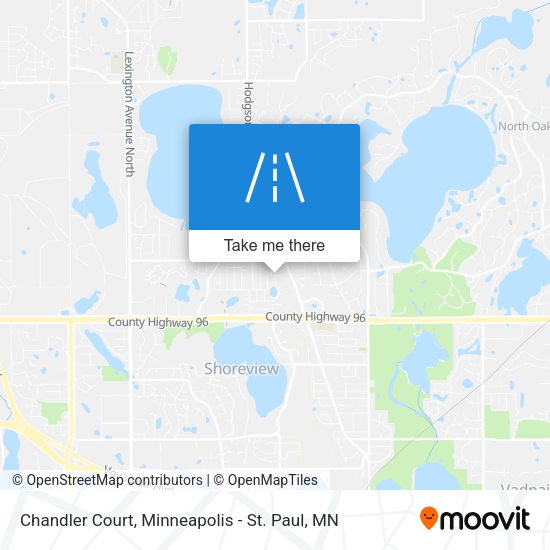 Chandler Court map