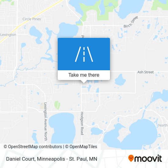 Daniel Court map