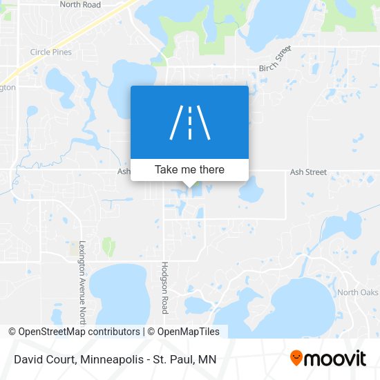 David Court map