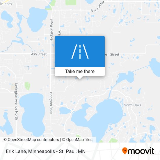 Erik Lane map