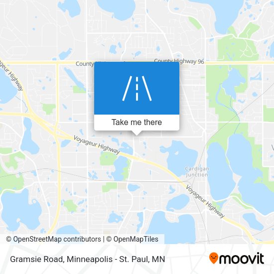 Mapa de Gramsie Road