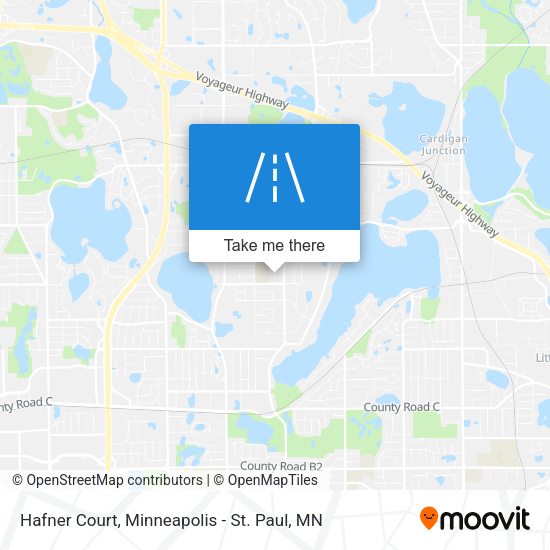Hafner Court map