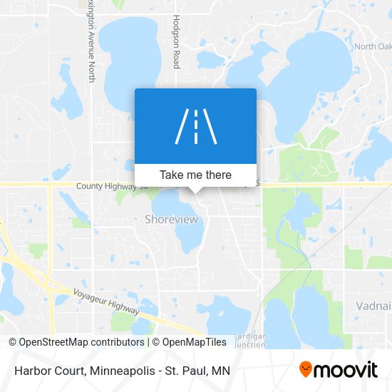 Harbor Court map