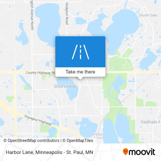 Mapa de Harbor Lane