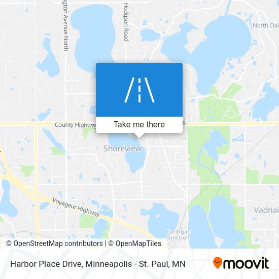 Harbor Place Drive map