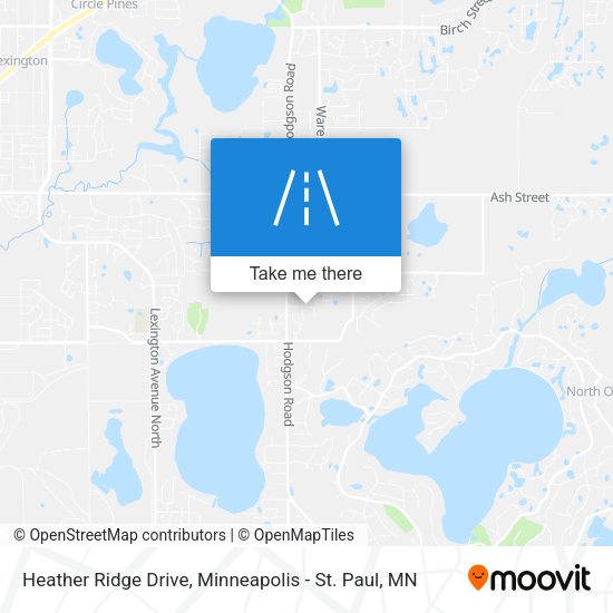 Mapa de Heather Ridge Drive