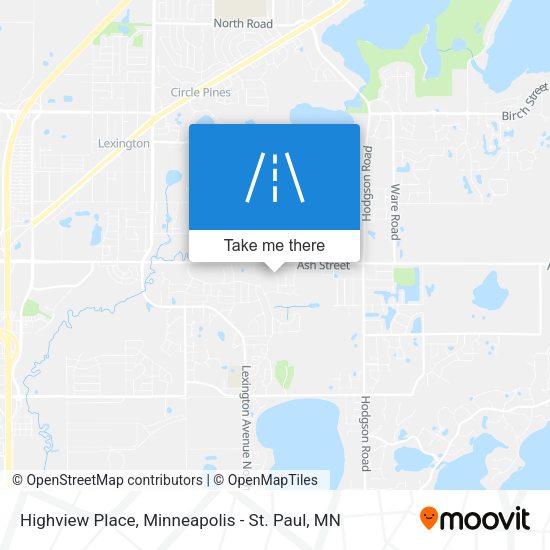 Mapa de Highview Place