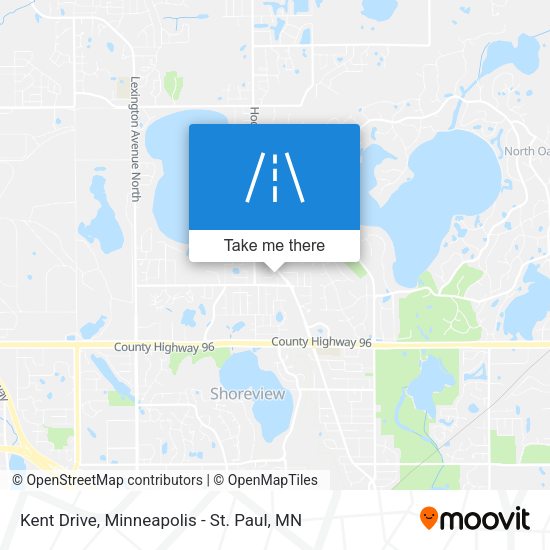 Kent Drive map