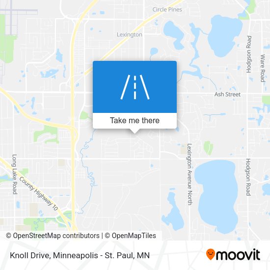 Mapa de Knoll Drive