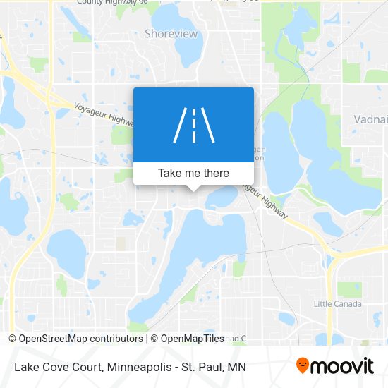 Mapa de Lake Cove Court