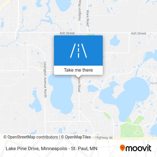 Mapa de Lake Pine Drive