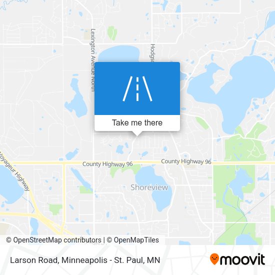 Mapa de Larson Road