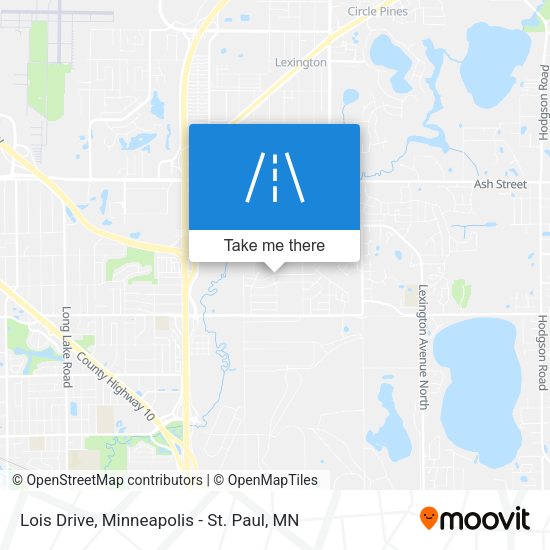 Lois Drive map