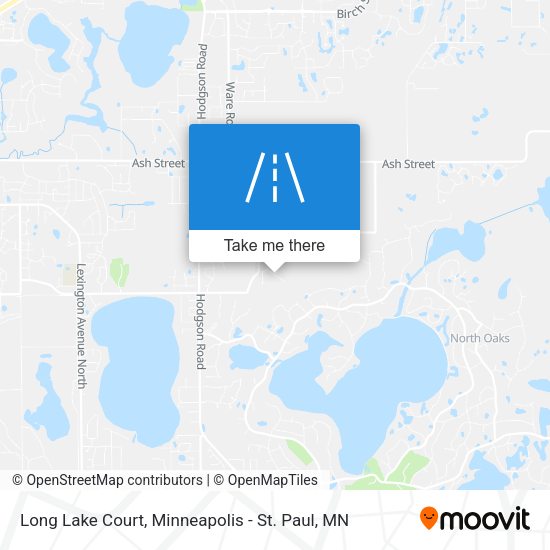 Long Lake Court map