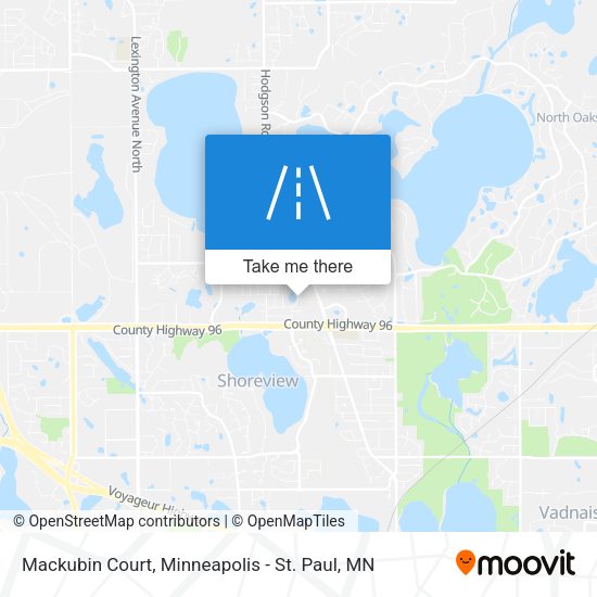 Mackubin Court map