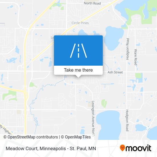 Meadow Court map