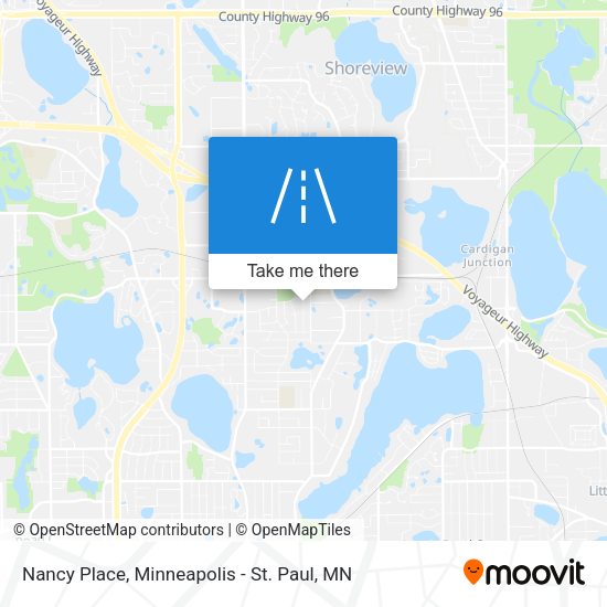 Mapa de Nancy Place