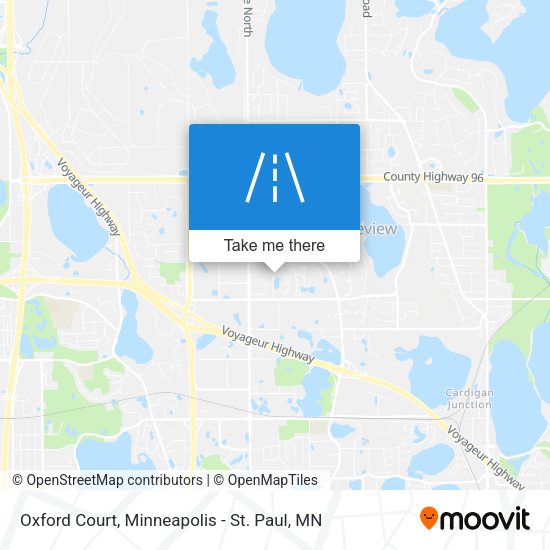 Oxford Court map