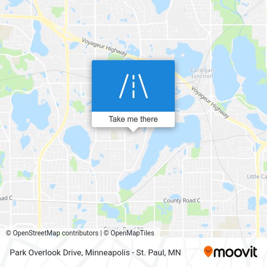 Mapa de Park Overlook Drive
