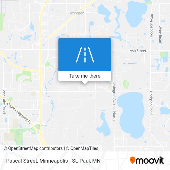 Mapa de Pascal Street