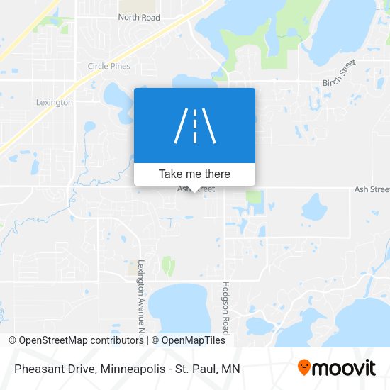 Mapa de Pheasant Drive