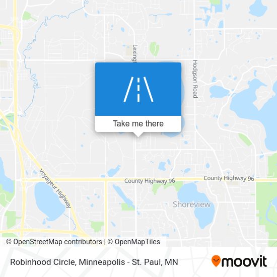 Mapa de Robinhood Circle