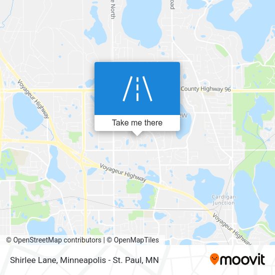 Shirlee Lane map