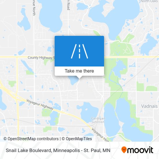 Mapa de Snail Lake Boulevard