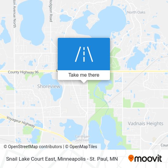 Mapa de Snail Lake Court East