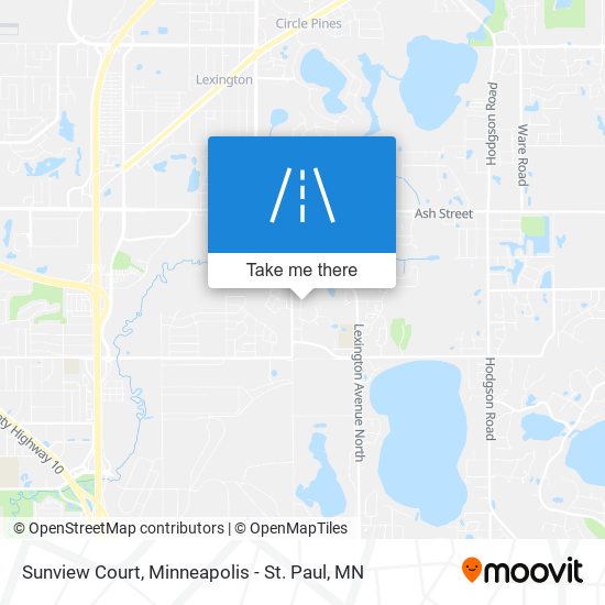 Sunview Court map