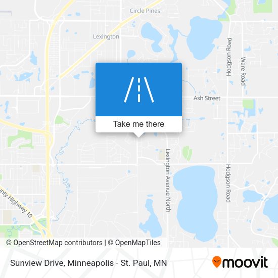 Mapa de Sunview Drive