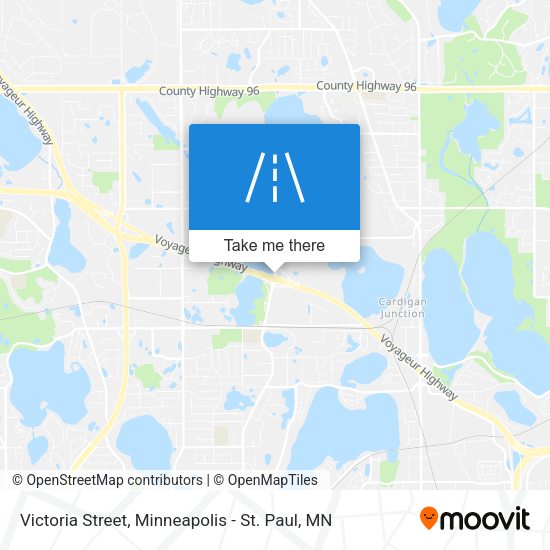 Victoria Street map
