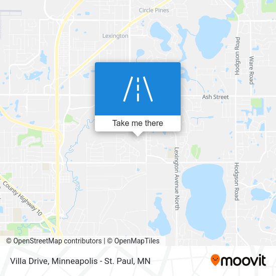 Mapa de Villa Drive