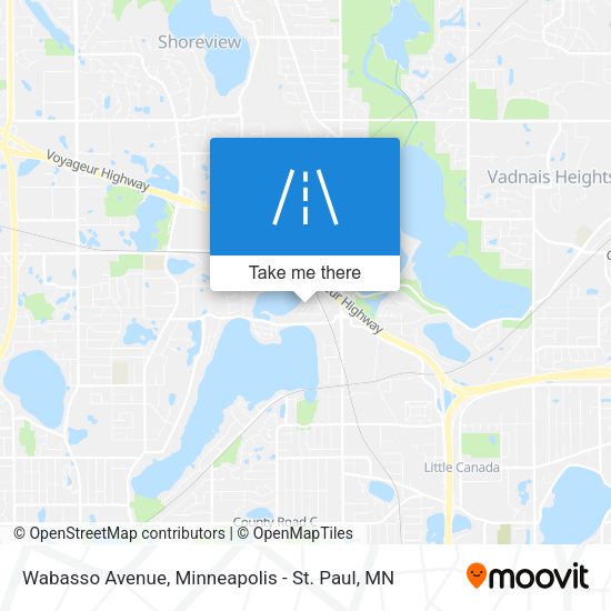 Wabasso Avenue map