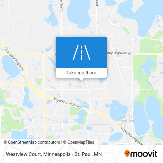 Westview Court map