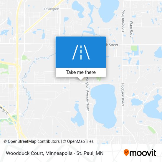 Mapa de Woodduck Court