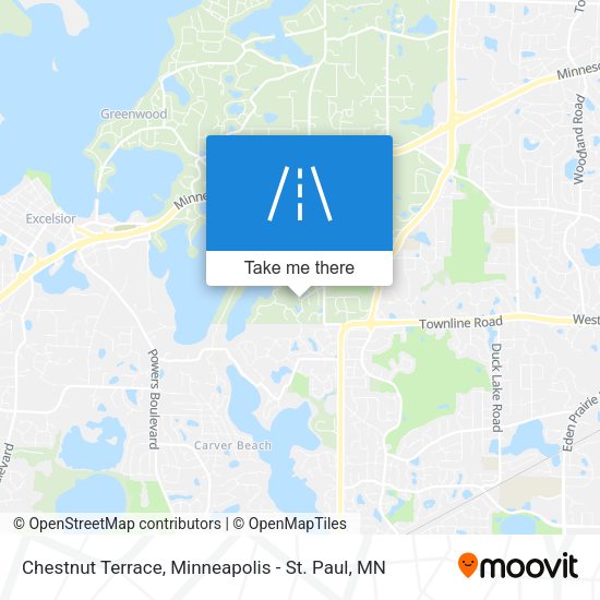 Mapa de Chestnut Terrace