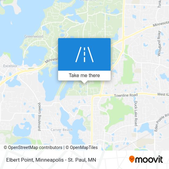 Mapa de Elbert Point
