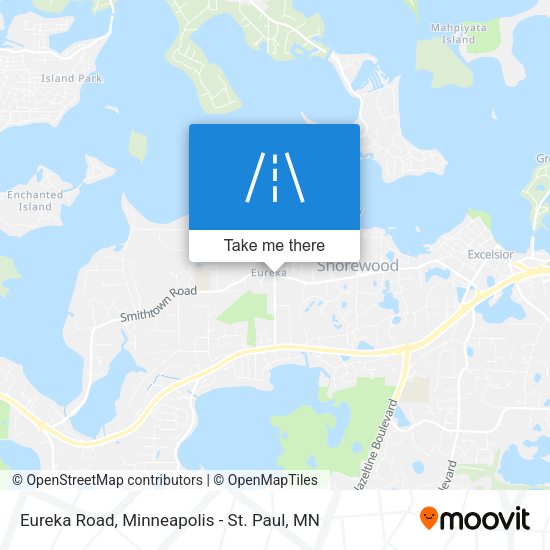 Eureka Road map