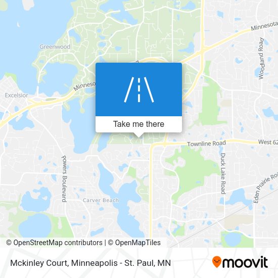 Mapa de Mckinley Court