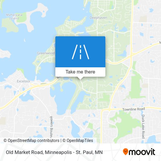 Mapa de Old Market Road