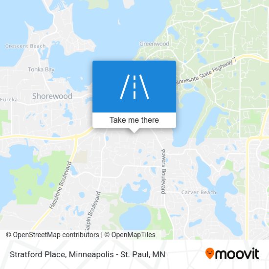 Mapa de Stratford Place