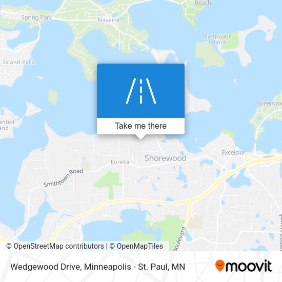Wedgewood Drive map