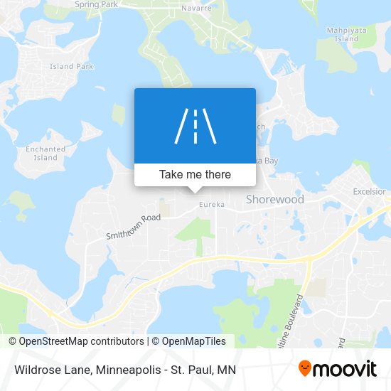 Mapa de Wildrose Lane