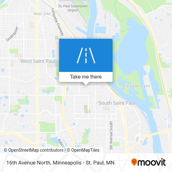 Mapa de 16th Avenue North