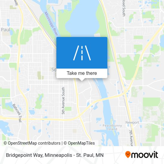 Mapa de Bridgepoint Way