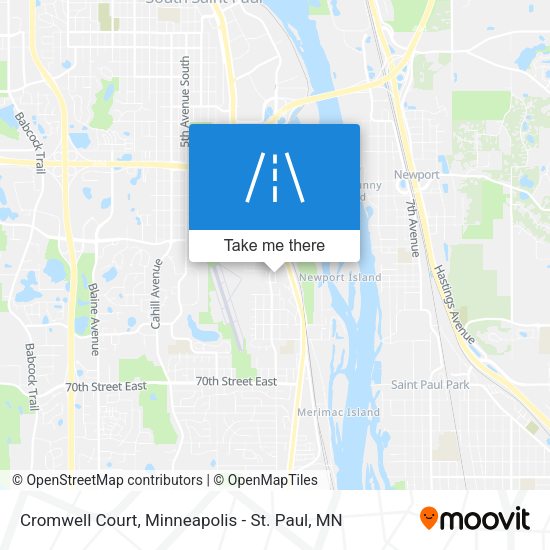 Cromwell Court map