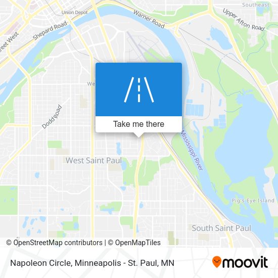 Napoleon Circle map